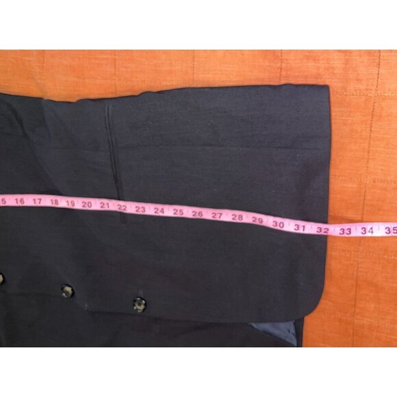 Hugo Boss Black Wool Blend Two-Button Suit Men's Jacket Blazer Size 42 - Picture 7 of 10